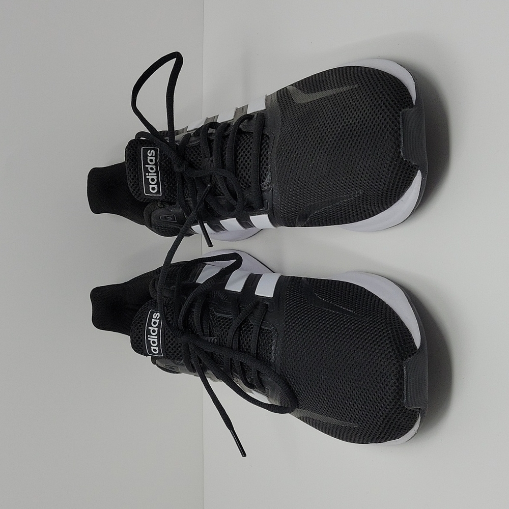 Mens Adidas Runfalcon F36199 Shoes, Size 12.5, White/Black Brand New